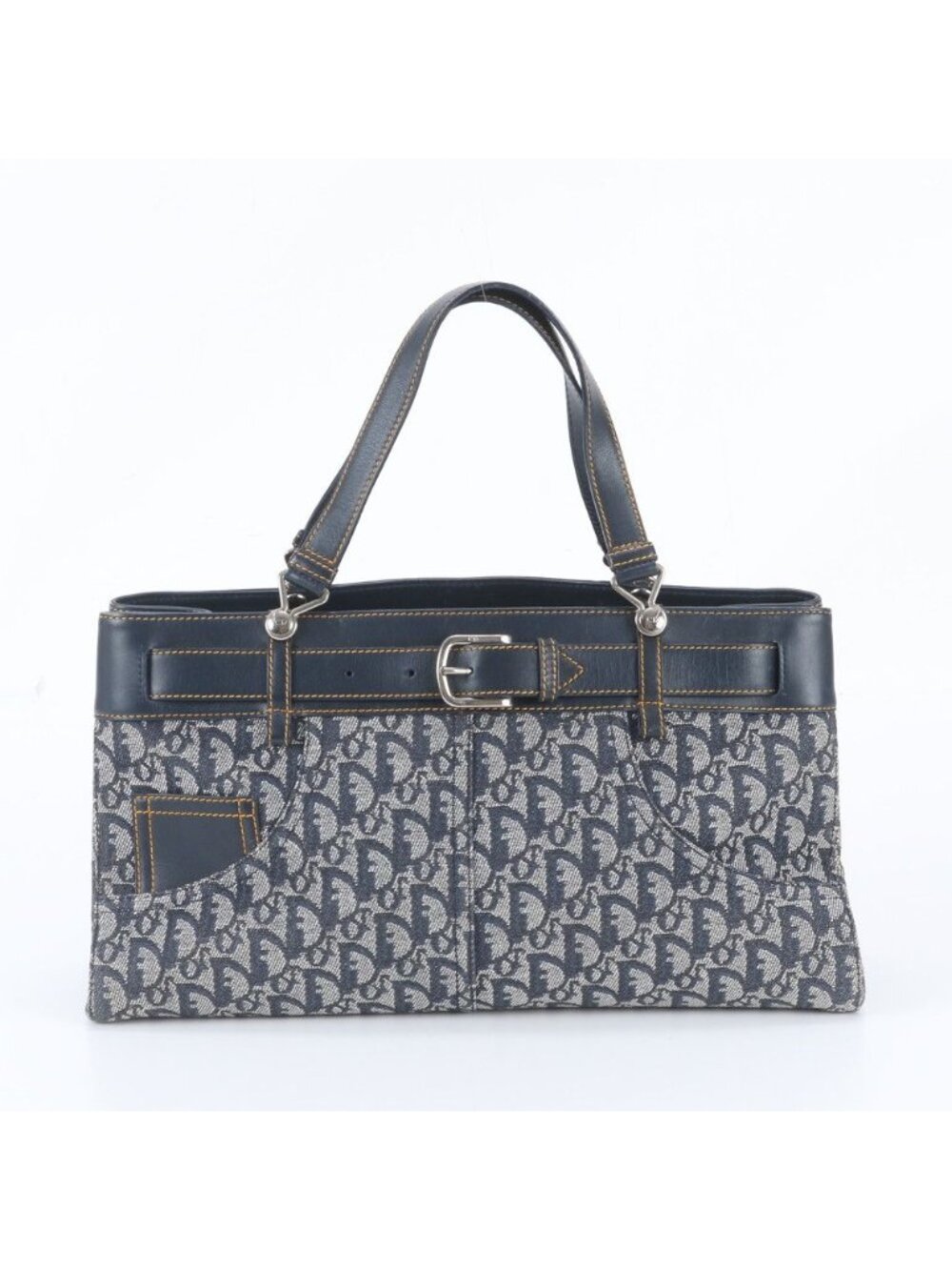 Dior Trotter BM Leather Tote Bag Shoulder